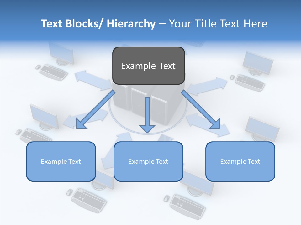 Management Corporation Teamwork PowerPoint Template