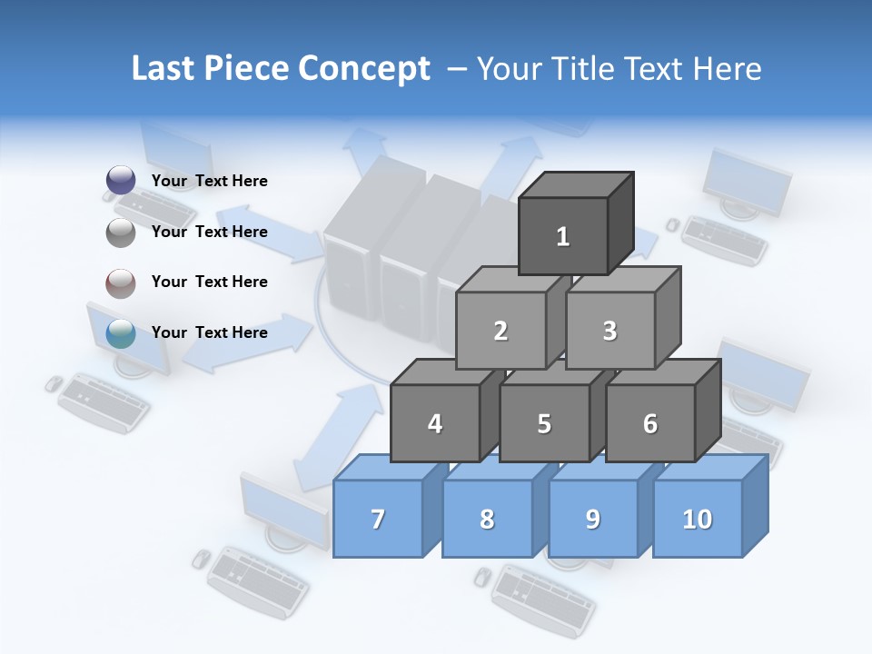 Management Corporation Teamwork PowerPoint Template