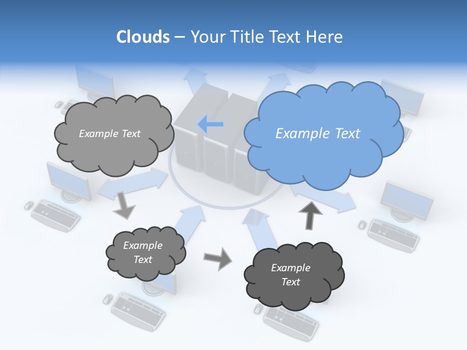 Management Corporation Teamwork PowerPoint Template