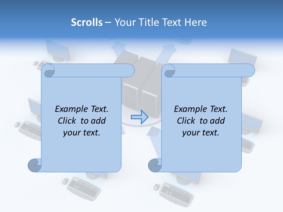 Management Corporation Teamwork PowerPoint Template