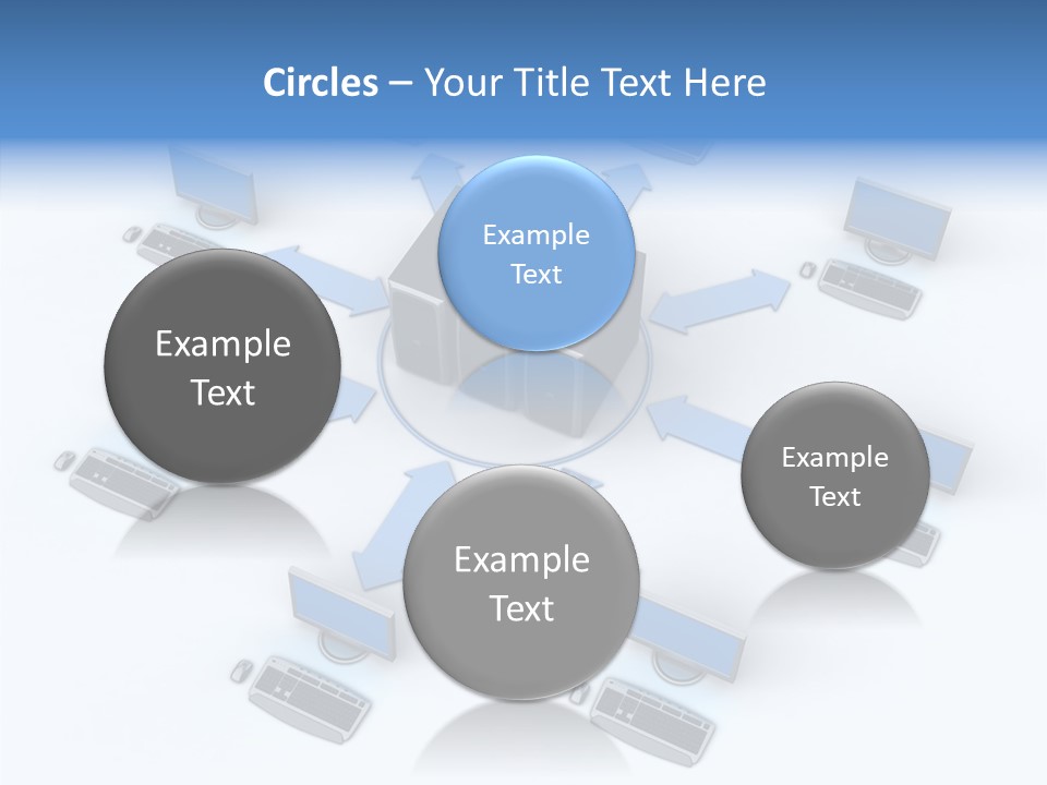 Management Corporation Teamwork PowerPoint Template