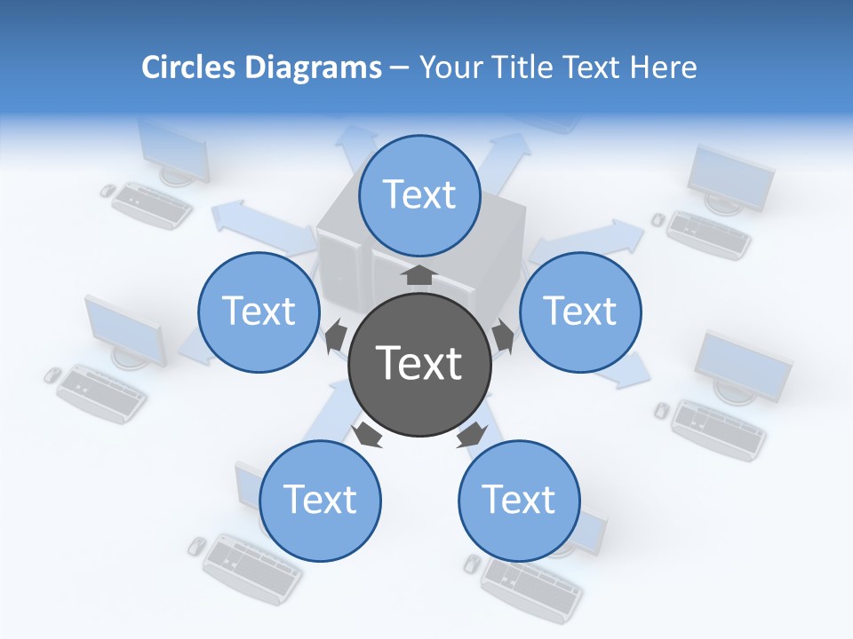 Management Corporation Teamwork PowerPoint Template