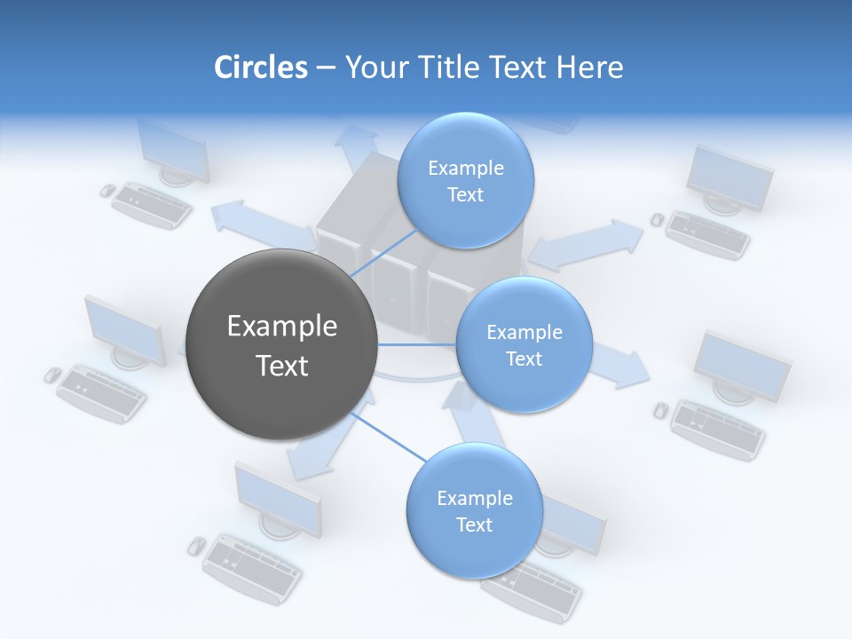 Management Corporation Teamwork PowerPoint Template