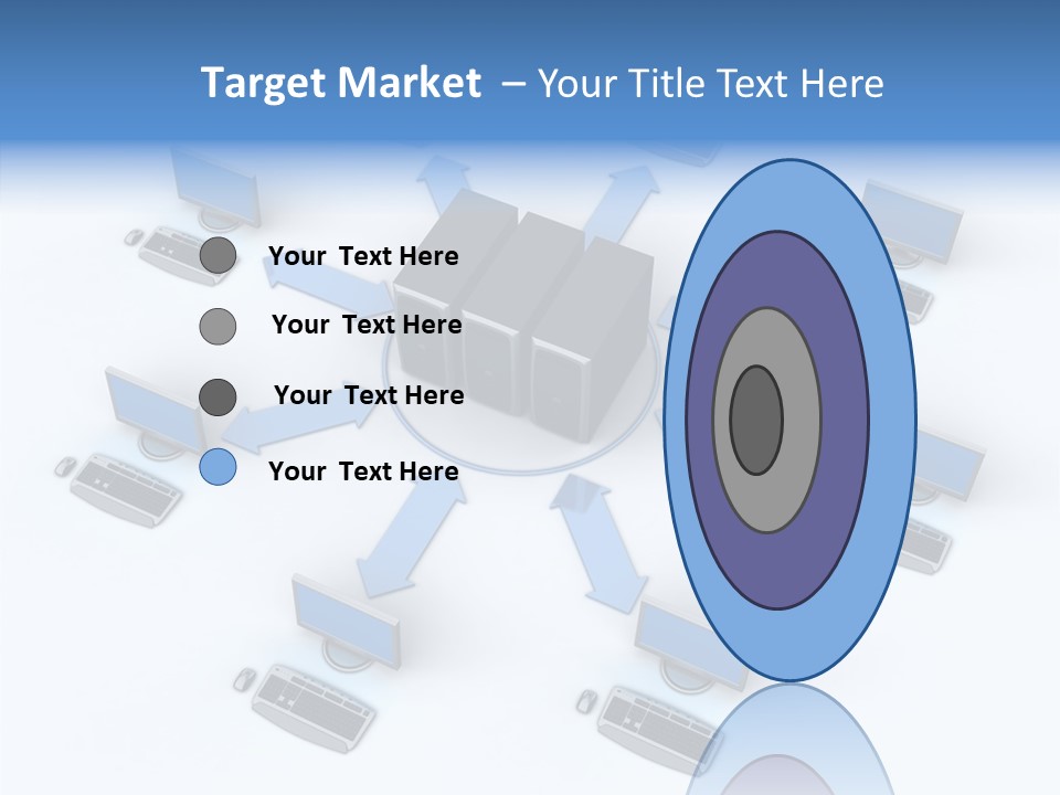 Management Corporation Teamwork PowerPoint Template