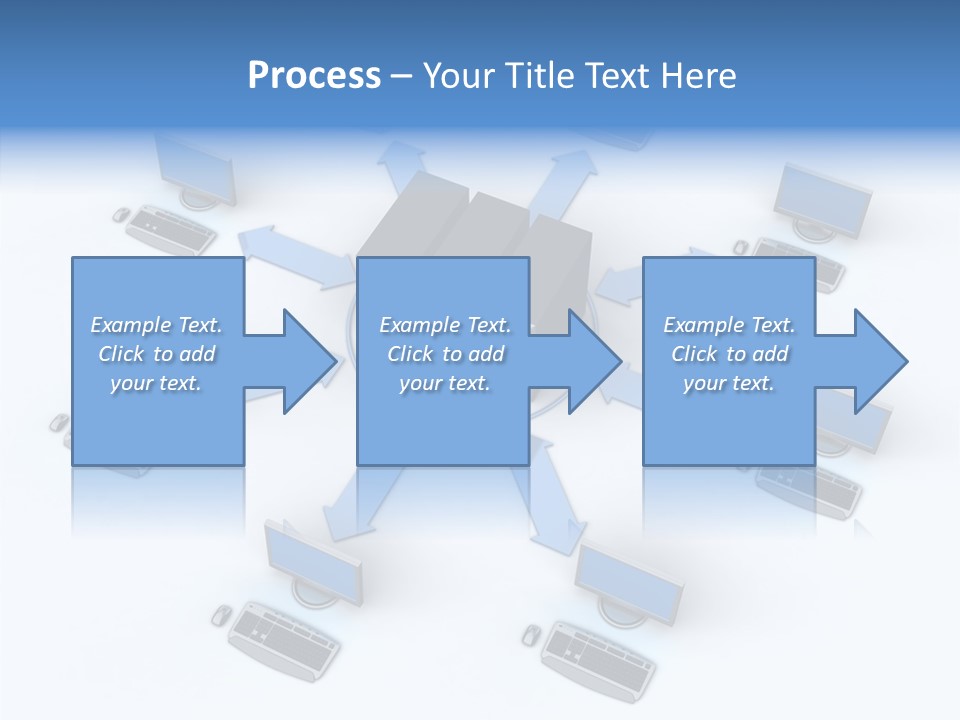 Management Corporation Teamwork PowerPoint Template