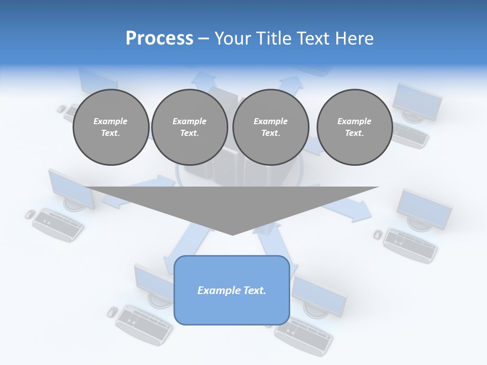 Management Corporation Teamwork PowerPoint Template