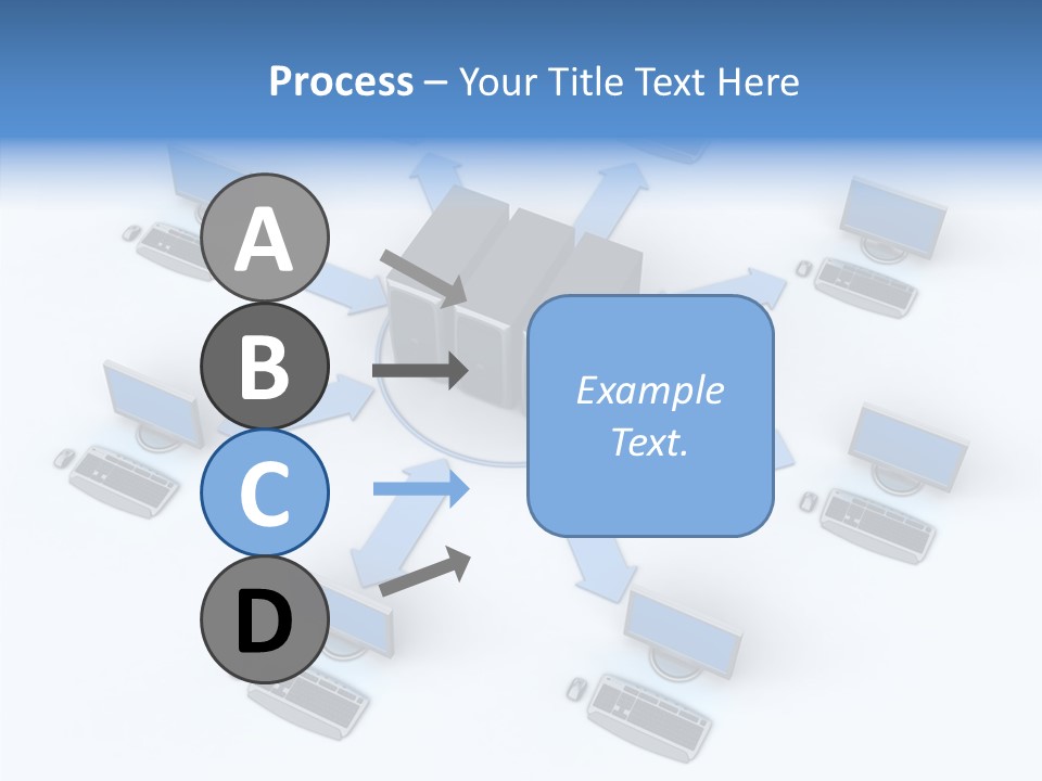 Management Corporation Teamwork PowerPoint Template
