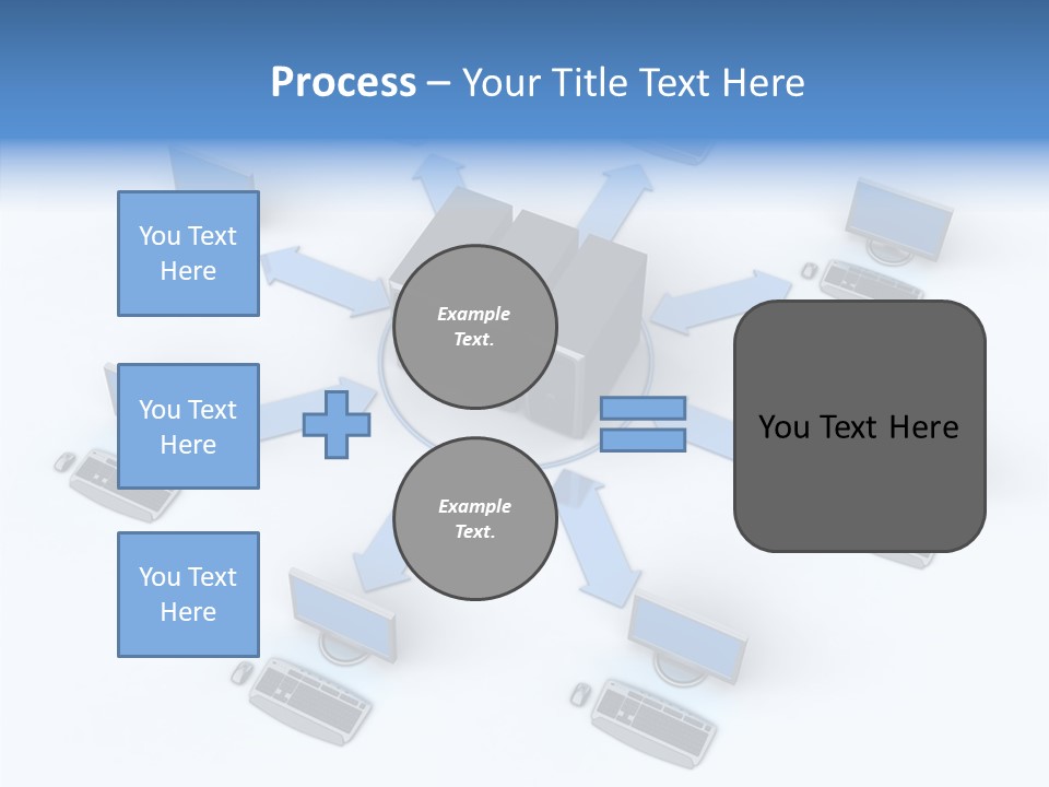 Management Corporation Teamwork PowerPoint Template