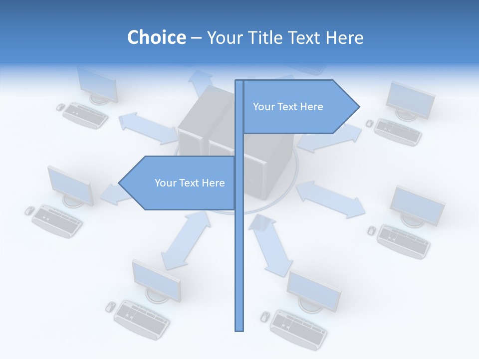 Management Corporation Teamwork PowerPoint Template