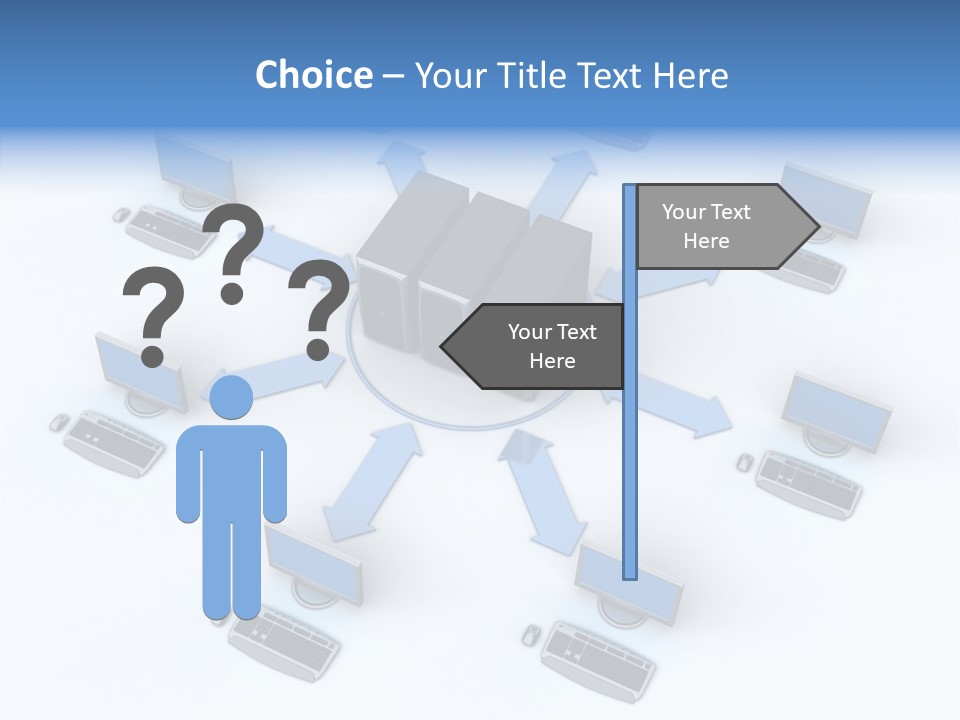 Management Corporation Teamwork PowerPoint Template