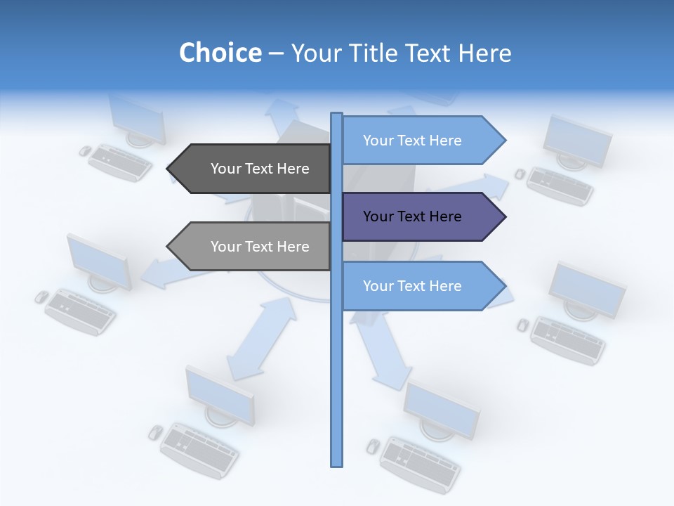 Management Corporation Teamwork PowerPoint Template