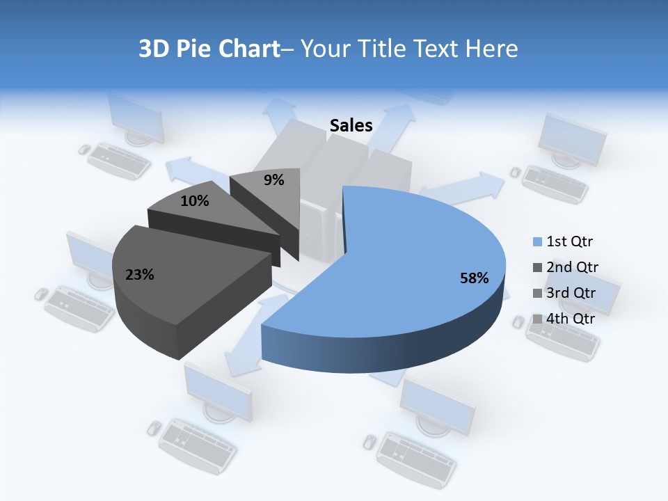 Management Corporation Teamwork PowerPoint Template