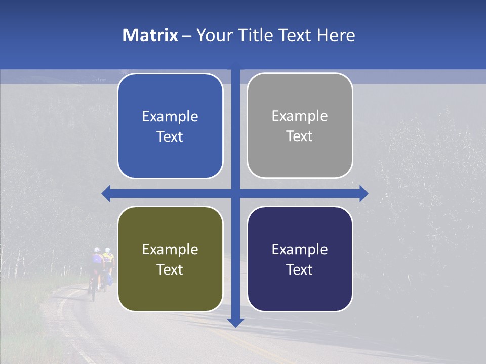 Sky Asphalt Pavement Chief PowerPoint Template