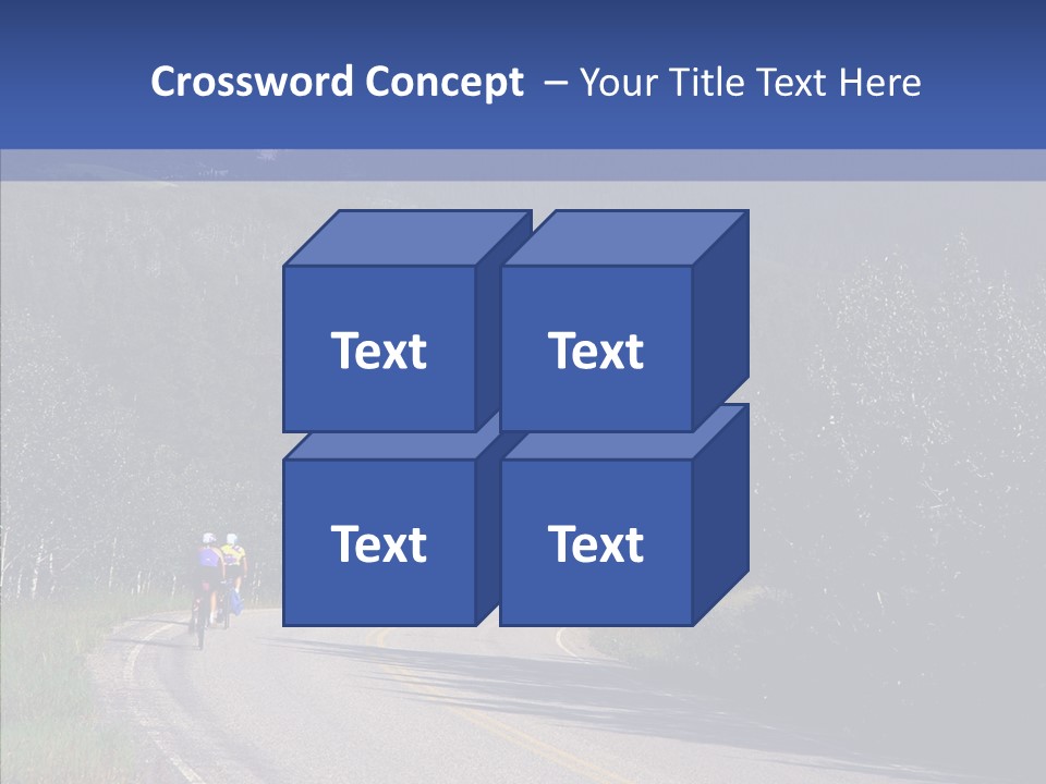 Sky Asphalt Pavement Chief PowerPoint Template