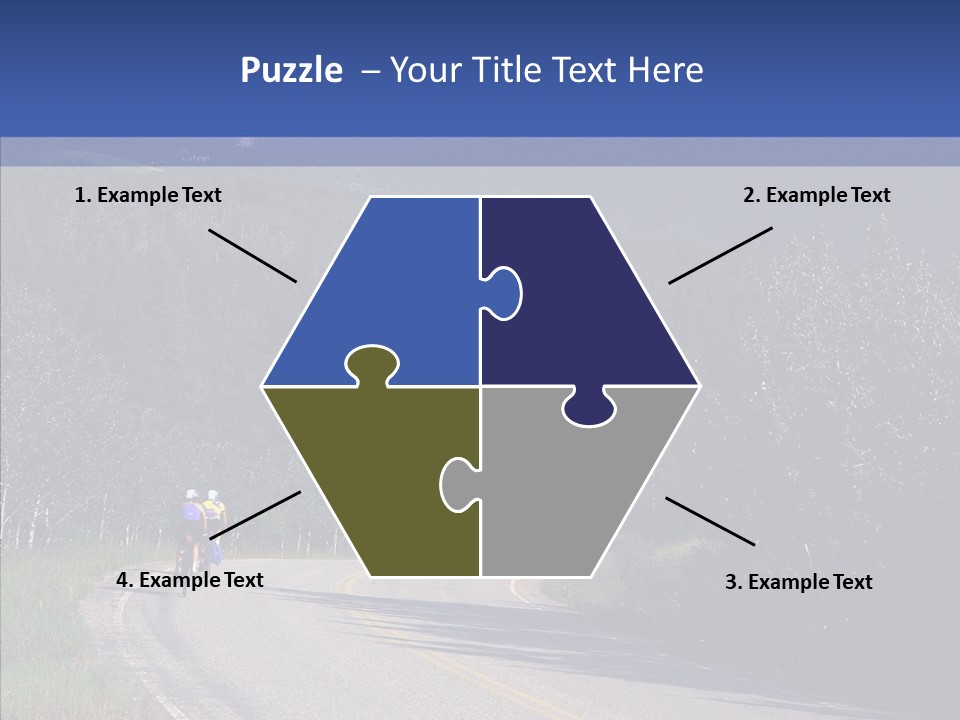 Sky Asphalt Pavement Chief PowerPoint Template