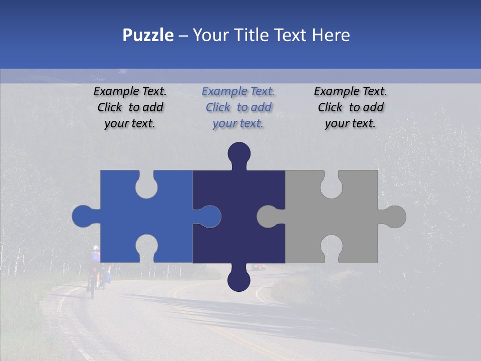 Sky Asphalt Pavement Chief PowerPoint Template