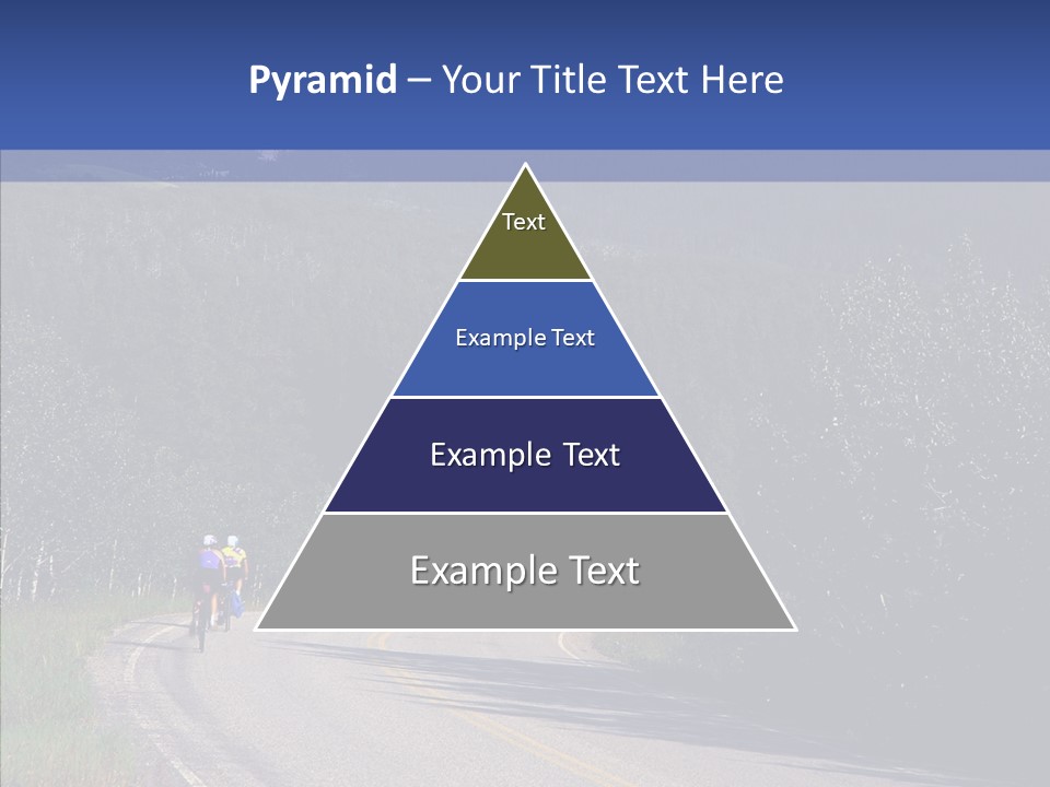 Sky Asphalt Pavement Chief PowerPoint Template