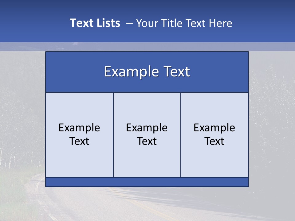 Sky Asphalt Pavement Chief PowerPoint Template