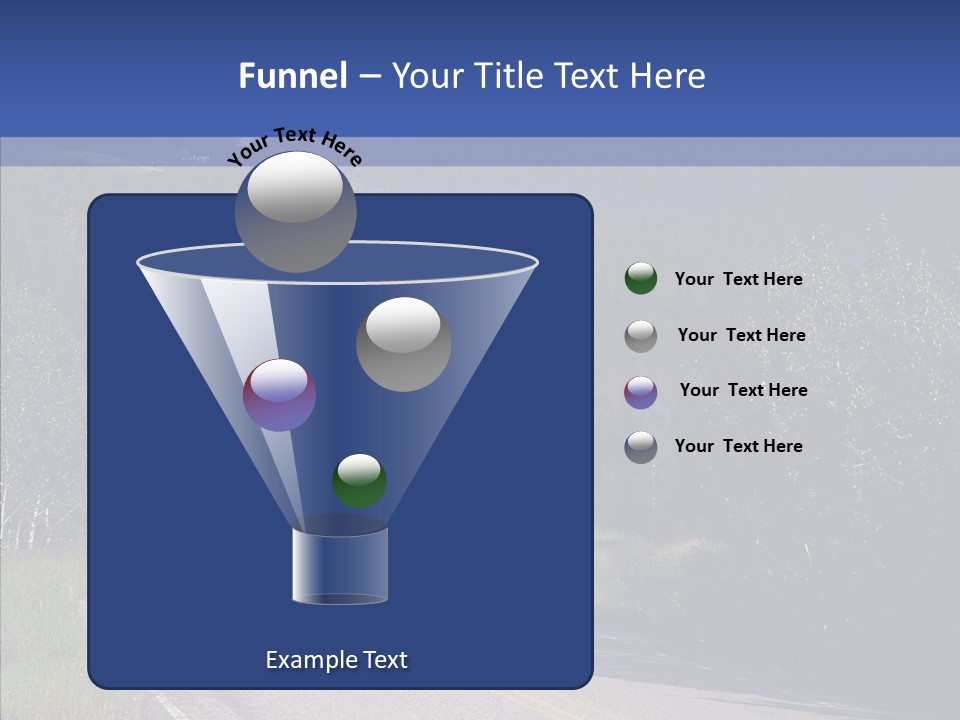 Sky Asphalt Pavement Chief PowerPoint Template
