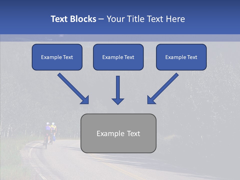 Sky Asphalt Pavement Chief PowerPoint Template