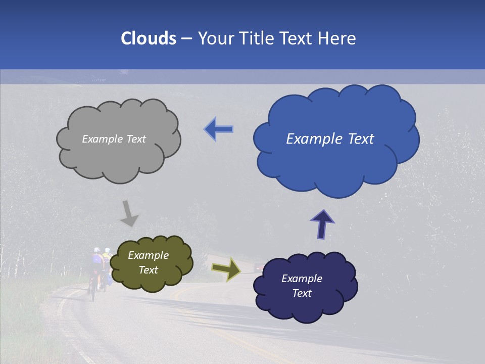 Sky Asphalt Pavement Chief PowerPoint Template