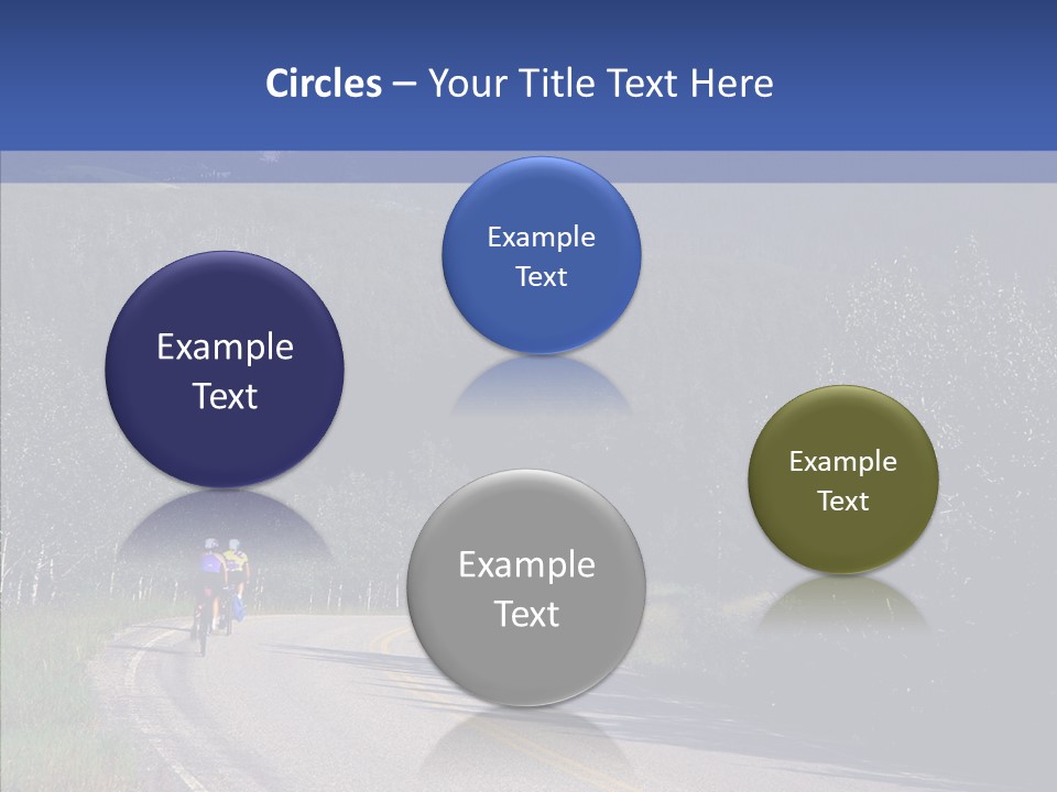 Sky Asphalt Pavement Chief PowerPoint Template