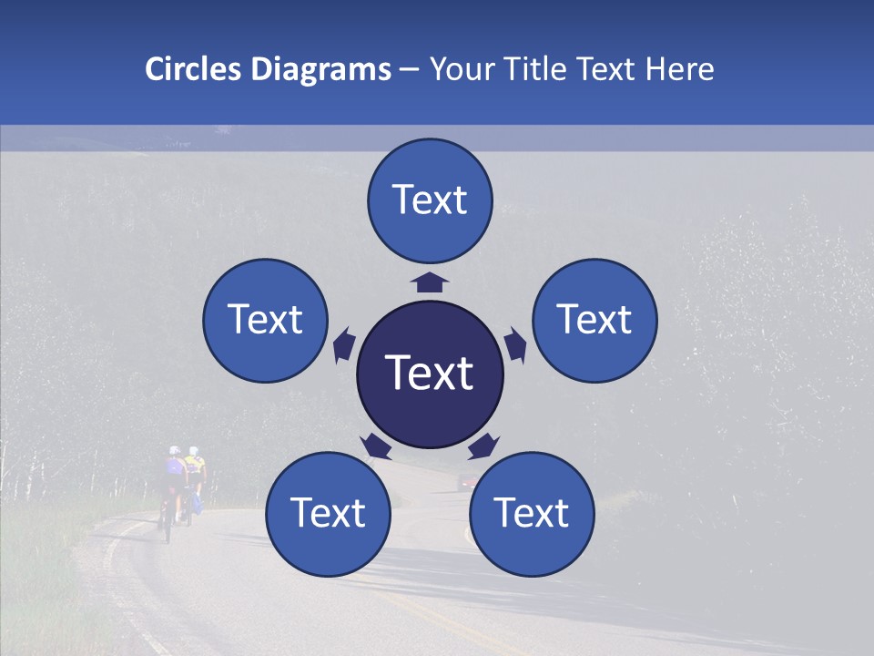 Sky Asphalt Pavement Chief PowerPoint Template