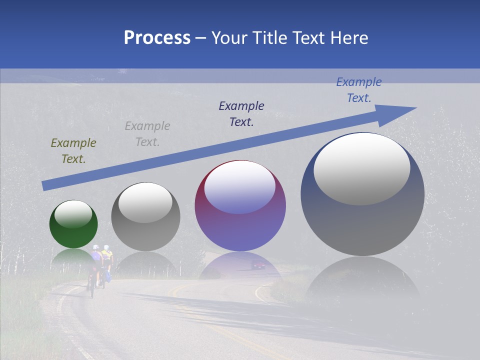 Sky Asphalt Pavement Chief PowerPoint Template