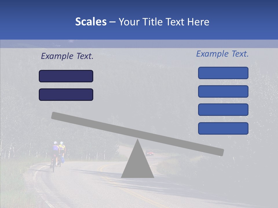 Sky Asphalt Pavement Chief PowerPoint Template
