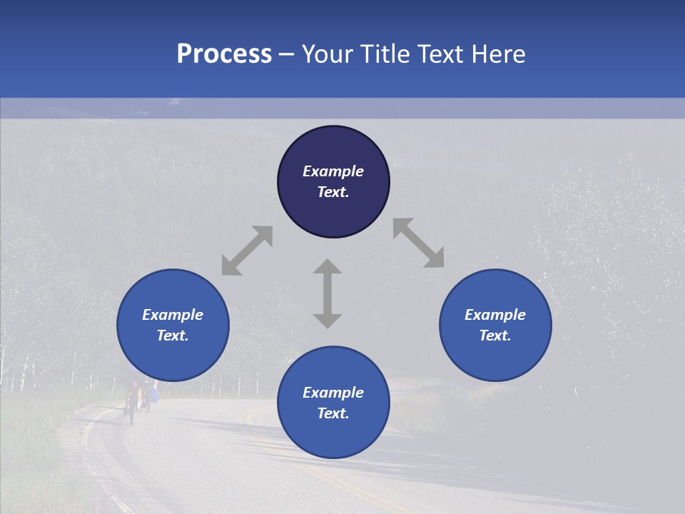 Sky Asphalt Pavement Chief PowerPoint Template