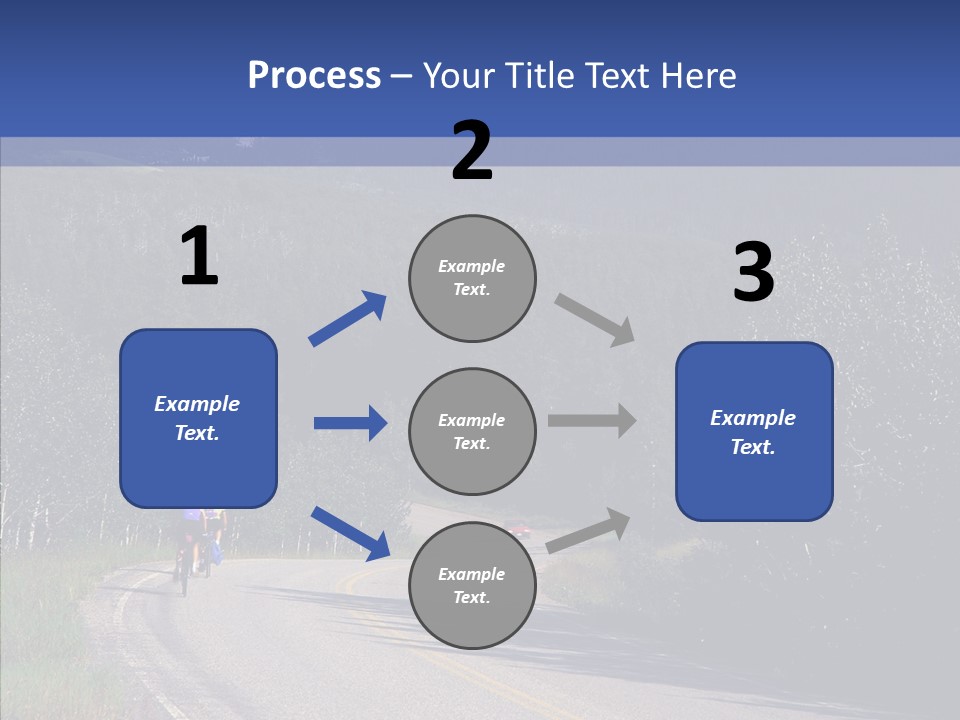 Sky Asphalt Pavement Chief PowerPoint Template