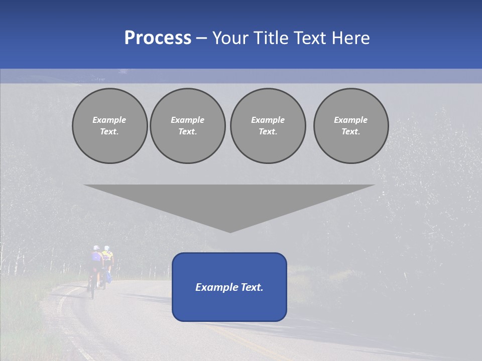 Sky Asphalt Pavement Chief PowerPoint Template