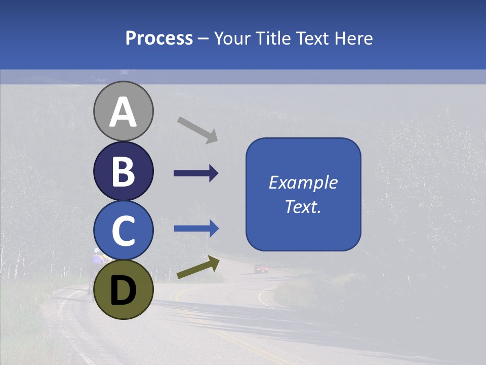 Sky Asphalt Pavement Chief PowerPoint Template