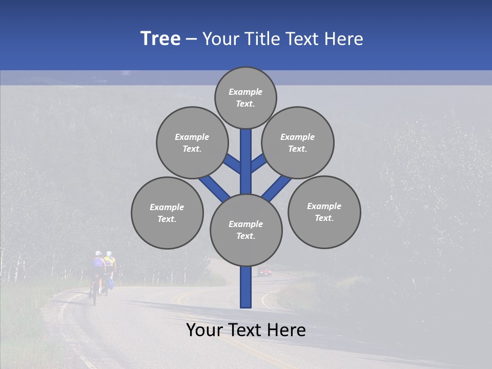 Sky Asphalt Pavement Chief PowerPoint Template