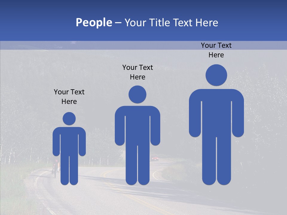 Sky Asphalt Pavement Chief PowerPoint Template