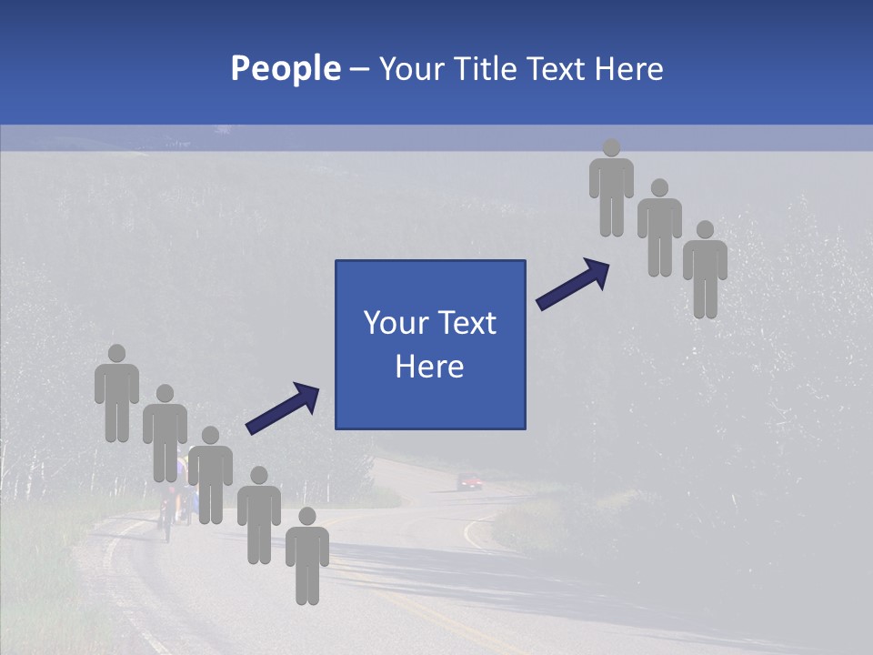 Sky Asphalt Pavement Chief PowerPoint Template