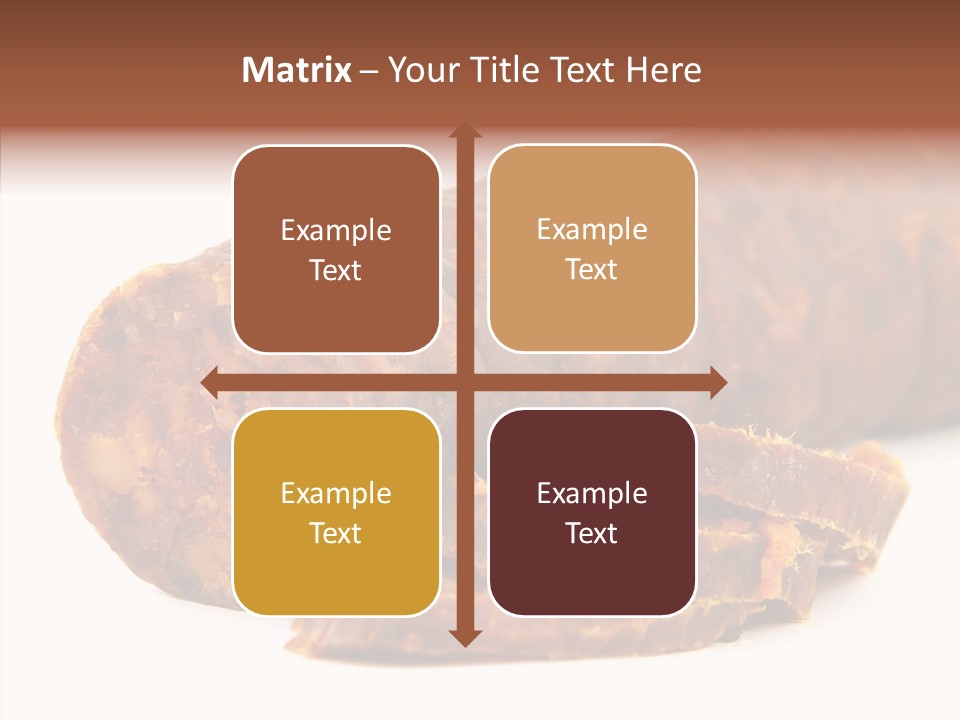 Close Tasty Pepper PowerPoint Template