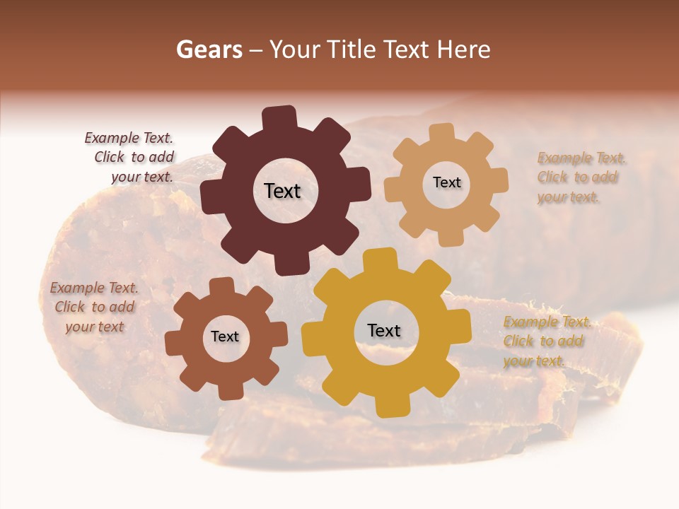 Close Tasty Pepper PowerPoint Template