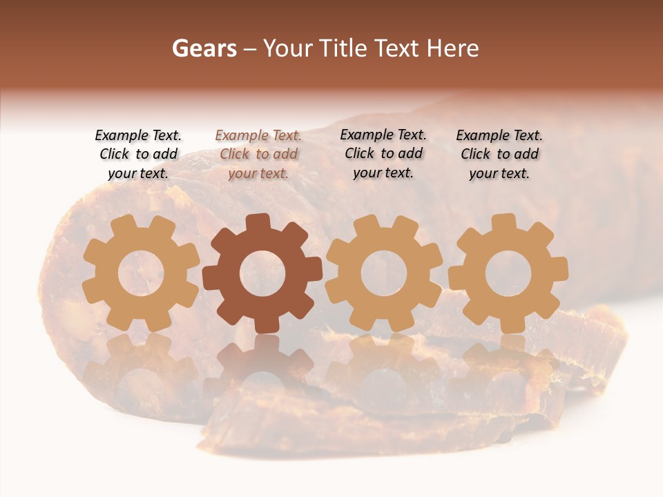 Close Tasty Pepper PowerPoint Template