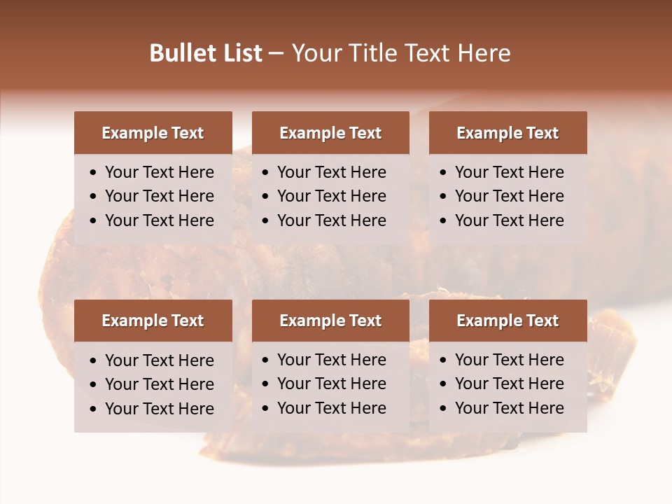 Close Tasty Pepper PowerPoint Template