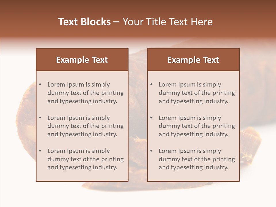 Close Tasty Pepper PowerPoint Template