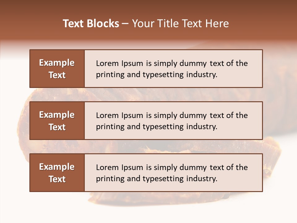 Close Tasty Pepper PowerPoint Template