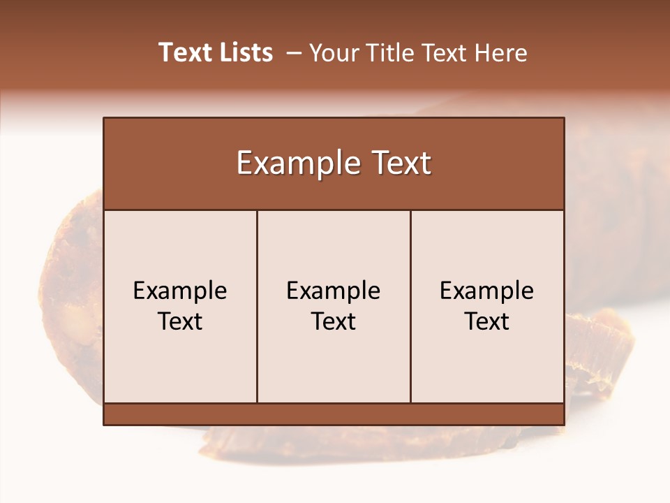 Close Tasty Pepper PowerPoint Template