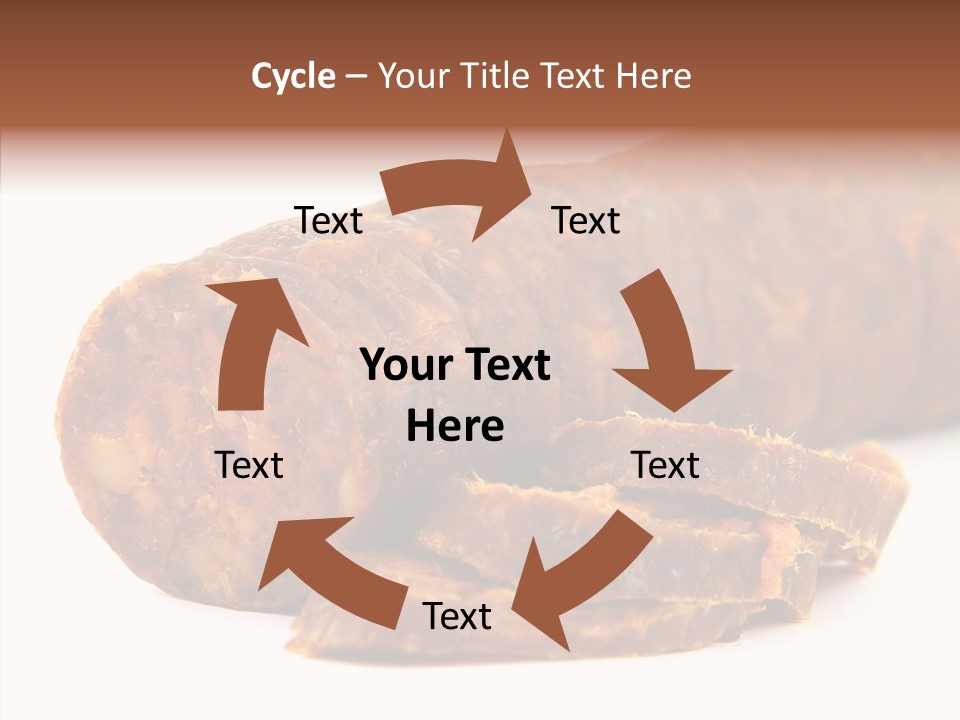 Close Tasty Pepper PowerPoint Template