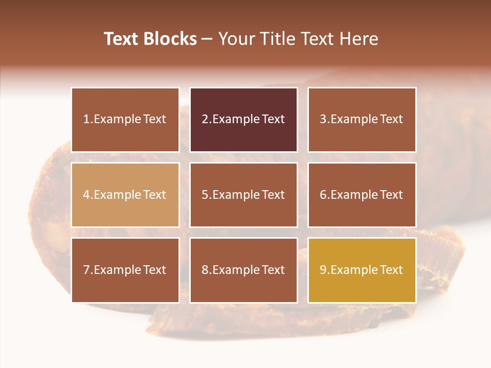 Close Tasty Pepper PowerPoint Template