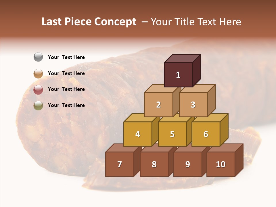 Close Tasty Pepper PowerPoint Template