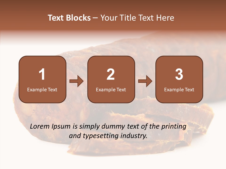 Close Tasty Pepper PowerPoint Template