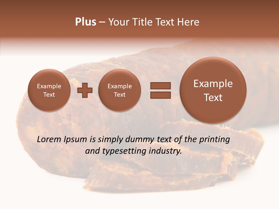 Close Tasty Pepper PowerPoint Template