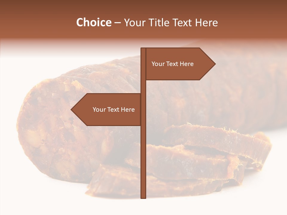 Close Tasty Pepper PowerPoint Template