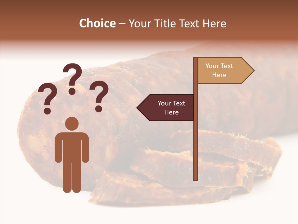 Close Tasty Pepper PowerPoint Template